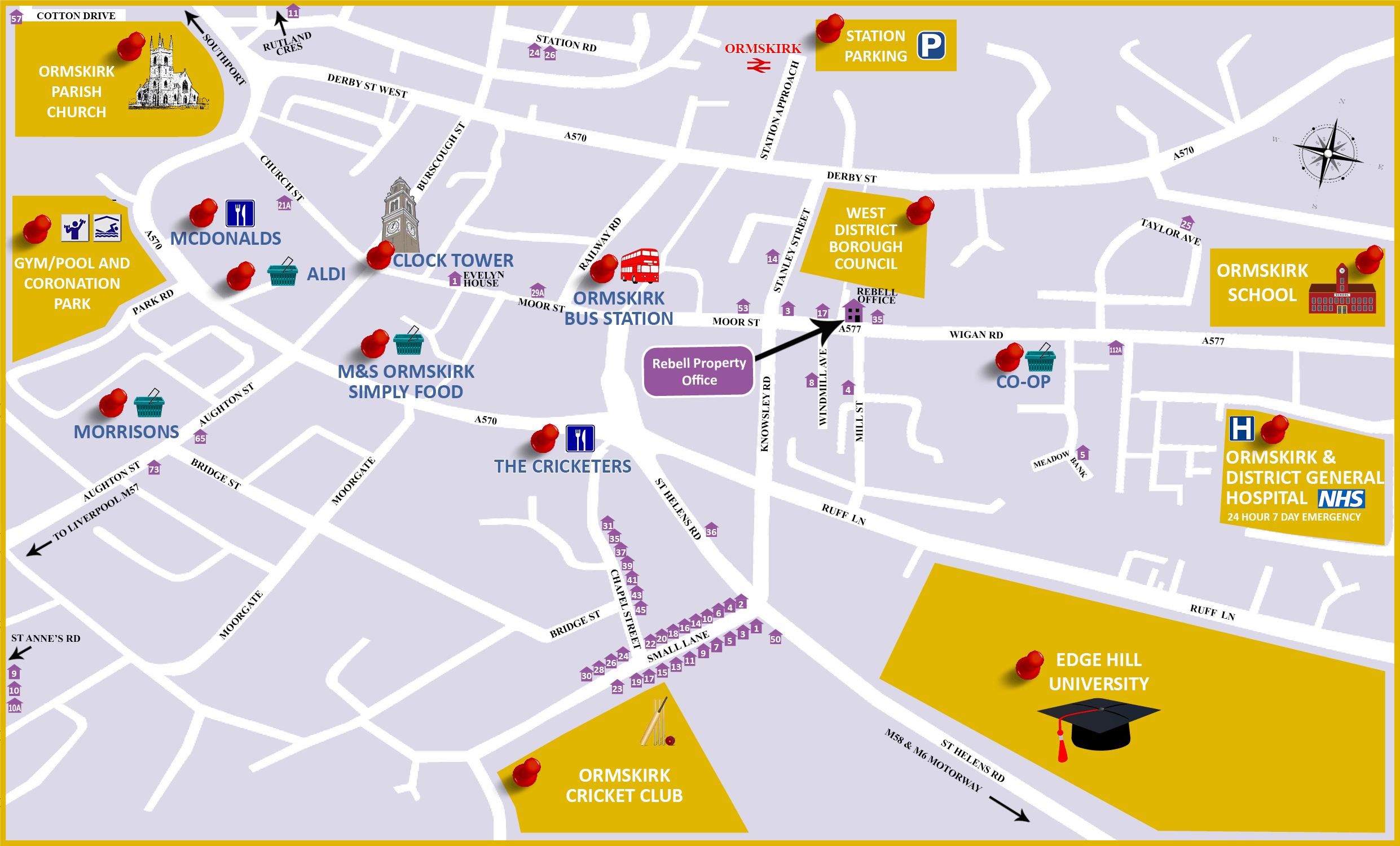 Rebell Property Locations