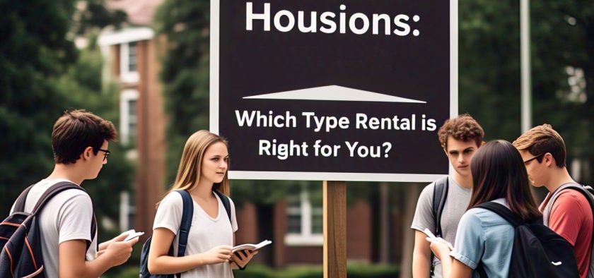 Student Housing Options: Which Type of Rental is Right for You?