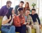 Students viewing a shared student house in Ormskirk before renting
