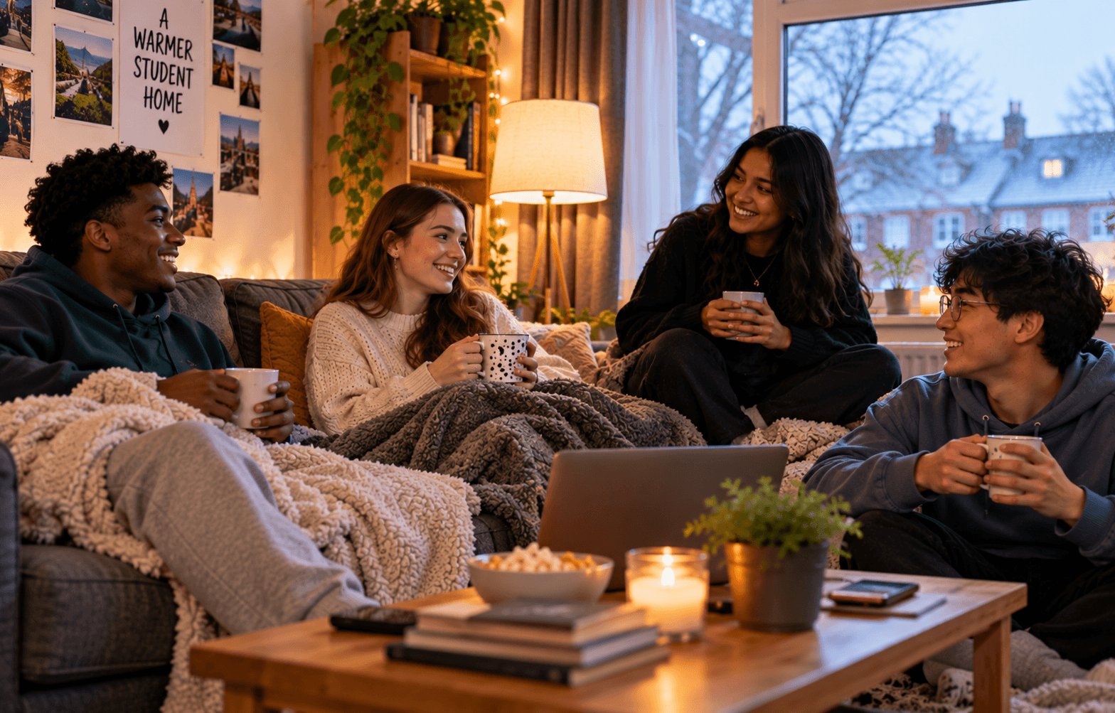 How to Keep a Student House Warm in Winter